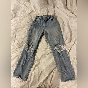 Abercrombie & fitch 90s straight ultra high rise jeans